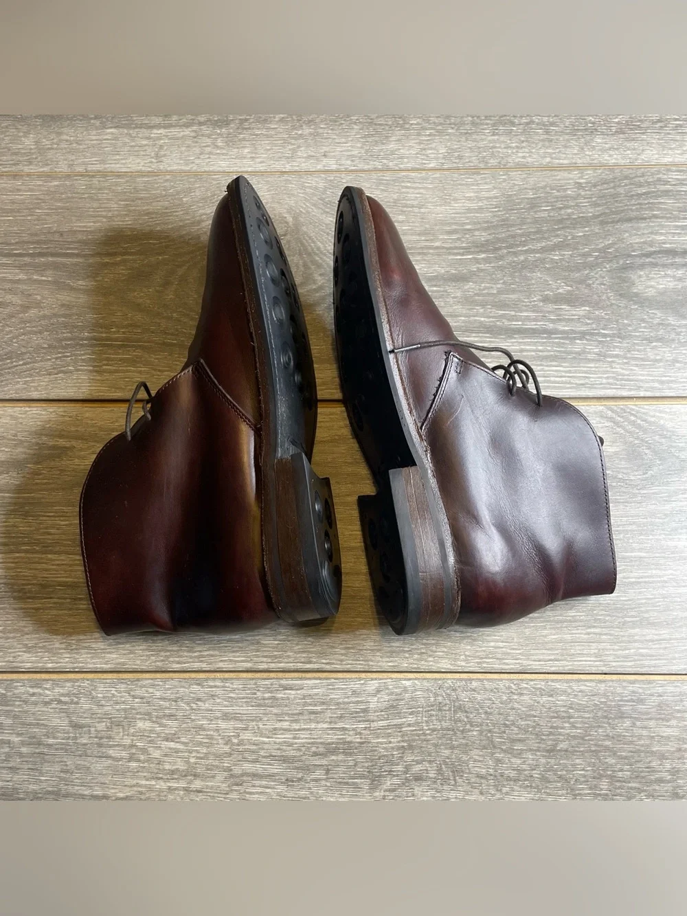 Thursday Boot Co. Everyday CHUKKA  Leather Boots Shoes Dark Brown Men’s Sz 8.5